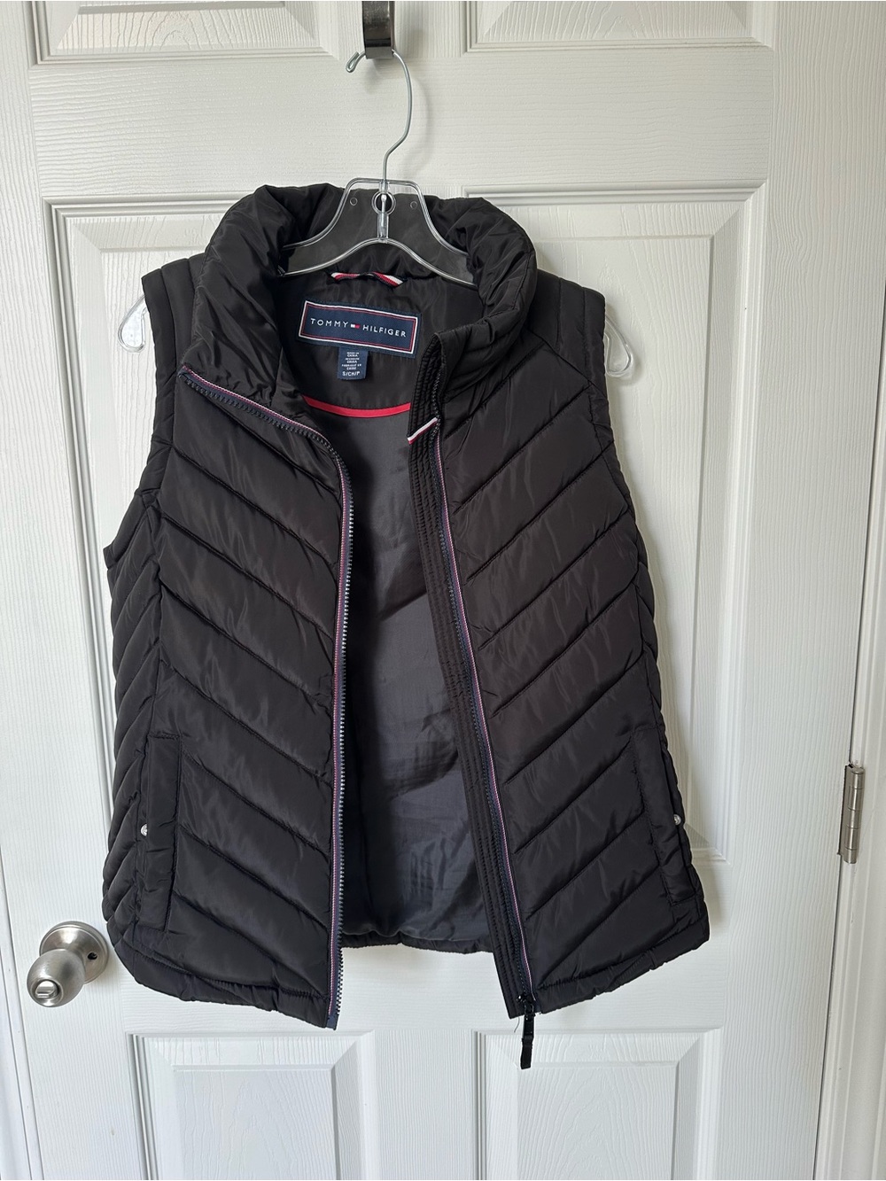 Tommy Hilfiger Black Quilted Puffer Vest